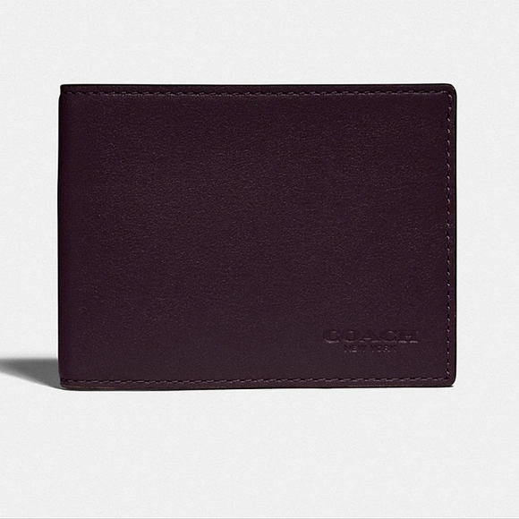 Coach Slim Billfold Wallet - Picture 1 of 8